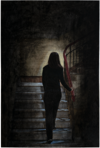 LUC 2018 Oil on board 40 x 35cm