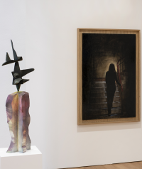 LUC 2018 Oil on board 40 x 35cm